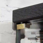 MAYEERTY Laundry Room Shelf Cabinet Metal 2 Open Shelves Wall-Mount