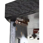 MAYEERTY Laundry Room Shelf Cabinet Metal 2 Open Shelves Wall-Mount