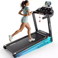 Quiet 3.5HP Brushless Treadmill with 350 lbs Capacity, Adjustable Incline & Smart App Support