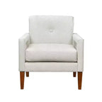 GDFStudio Mason Modern Chenille Upholstered Armchair with Removable Cushion