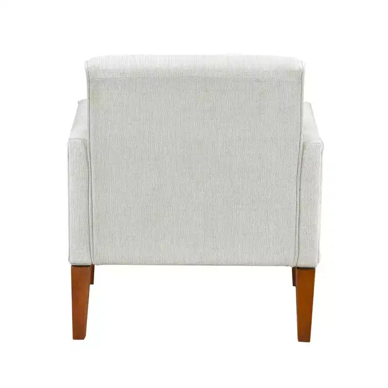 GDFStudio Mason Modern Chenille Upholstered Armchair with Removable Cushion
