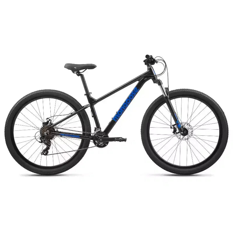 Mongoose Switchback Comp Mountain Bike, 29 Wheels, 14-Speed, Suspension Fork, Black