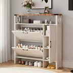 Karl Home Armadio a 3 ante scorrevoli con 1 ripiano, larghezza 42,7 cm