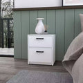 Myrtle 2 Stylish Functional 2 Drawer Nightstand for Bedroom Living Room