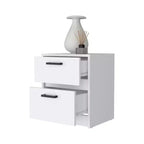 Myrtle 2 Comodino a 2 Cassetti Elegante e Funzionale per Camera da Letto Salotto