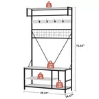 Appendiabiti Versatile Autoportante - Organizer per Armadio per una Conservazione Efficiente - Stender Porta Abiti Robusto e Indipendente