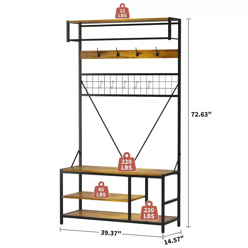 Appendiabiti Versatile Autoportante - Organizer per Armadio per una Conservazione Efficiente - Stender Porta Abiti Robusto e Indipendente