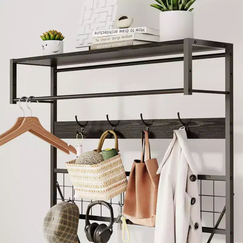 Appendiabiti Versatile Autoportante - Organizer per Armadio per una Conservazione Efficiente - Stender Porta Abiti Robusto e Indipendente