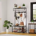 Versatile Freestanding Clothes Rack - Home Wardrobe Organizer for Efficient Storage - Durable Standalone Garment Rack