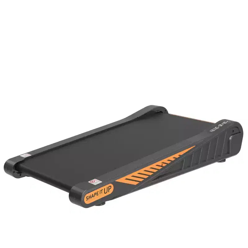 NAYSAYE Tapis Roulant da Camminata Sottoscrivania con Inclinazione 8%, Tapis Roulant Compatto per Esercizi a Casa per Piccoli Spazi, Nero, 37.8*22*6.7