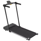 NAYSAYE Foldable Home Treadmill, Multifunctional Exercise Equipment for Walking and Running Fitness, Black, 49.2*23.6*42.9
