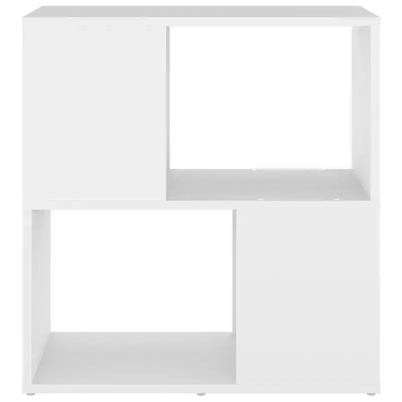 vidaXL Libreria Bianca in Legno Ingegnerizzato Mobile Libreria Medio
