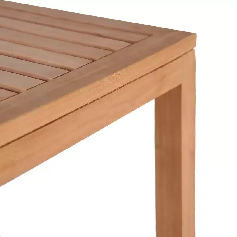 vidaXL Storage Rack Natural Teak Solid Teak Wood Tall Storage Rack