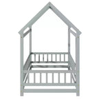 MAYEERTY King Bunk Bed Safety Rail Soft-Close Drawers Solid Rubberwood
