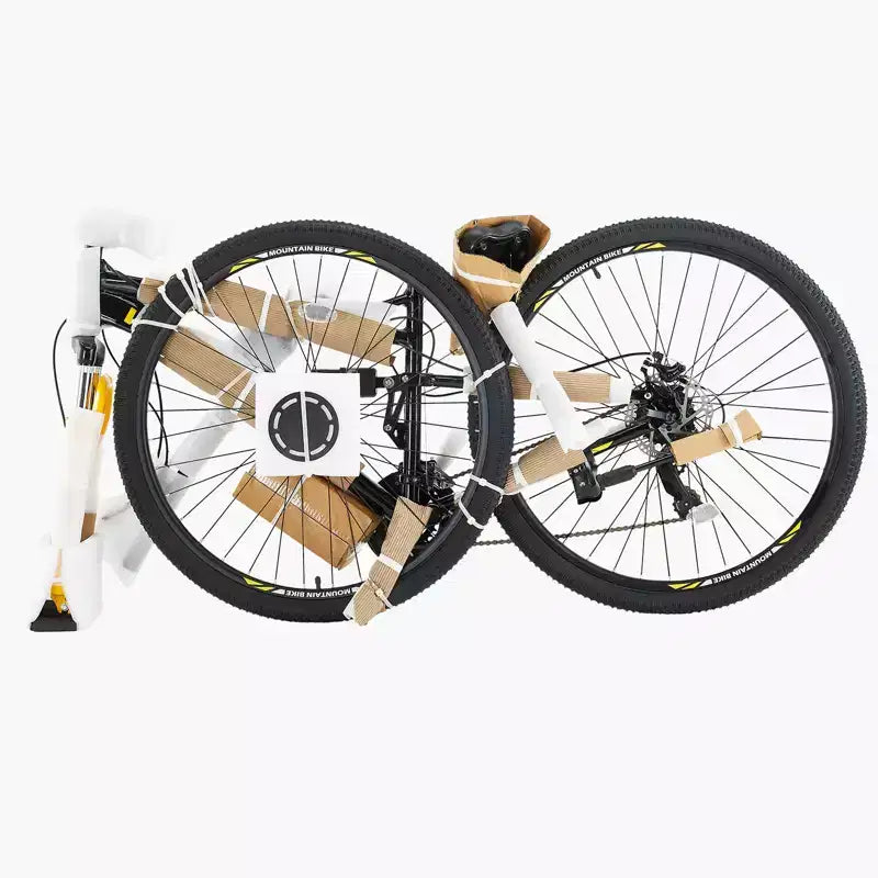 NAYSAYE 29 Inch Mountain Bike with 24 Speeds Front Suspension Dual Disc Brakes for Outdoor Trail Riding Adventure, Black, 57.87*9.45*30.91