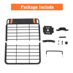 Steel Rooftop Cargo Basket  200 lb Capacity Roof Rack for SUV & Pickup Trucks, Car Top Luggage Holder