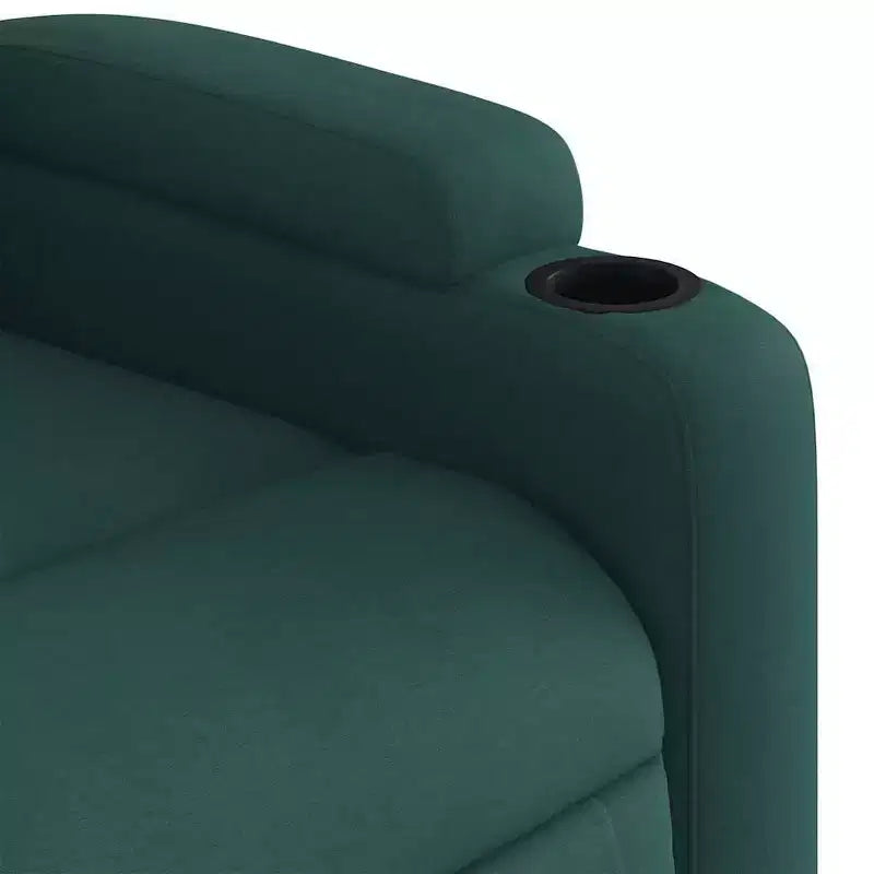 vidaXL Poltrona reclinabile massaggiante verticale grigio scuro