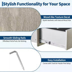 Heavy Duty Stainless Steel Triple Drawer Storage Cabinet, Weather Resistant Flush Mount for Outdoor Kitchen BBQ Island