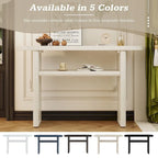 47.80 Modern Wooden Console Table with Shelf