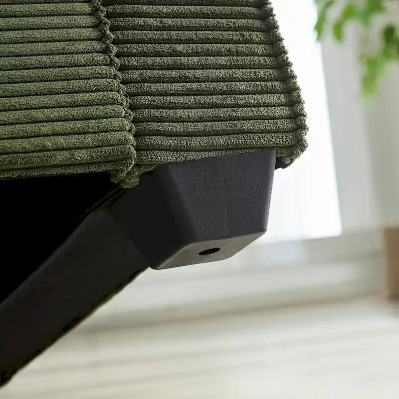 Divano in Velluto a Coste dal Design Moderno per Soggiorno