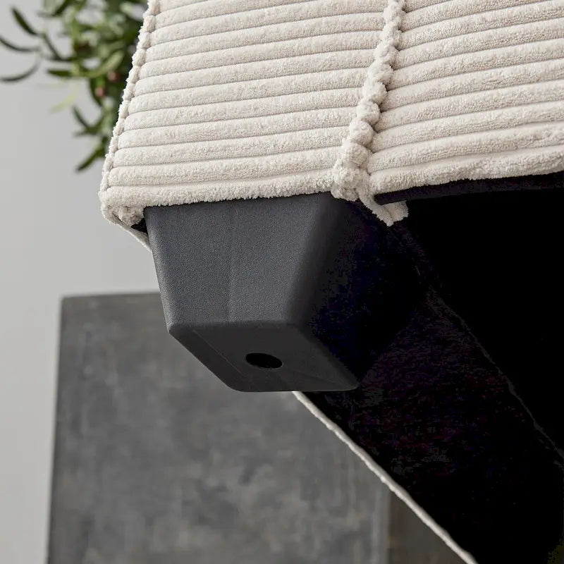 Divano in Velluto a Coste dal Design Moderno per Soggiorno