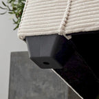 Divano in Velluto a Coste dal Design Moderno per Soggiorno