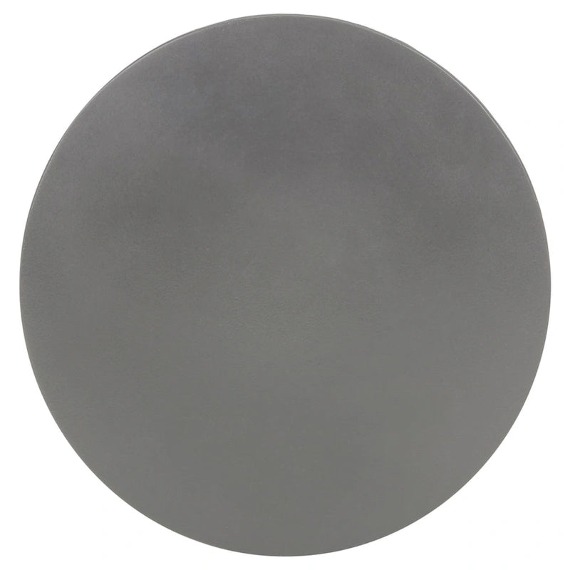 SAFAVIEH Zuri Tavolino d'appoggio in cemento per interni/esterni (grigio scuro) - 16W x 16D x 18H