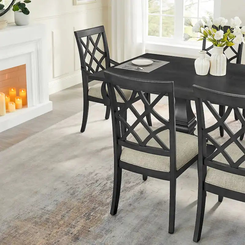 Set moderno di 2 sedie da pranzo con braccioli e seduta imbottita, adatte per soggiorno, sala da pranzo e bancone bar