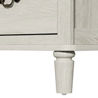 Light Grey 6-Drawer Dresser for Bedroom