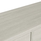 Light Grey 6-Drawer Dresser for Bedroom