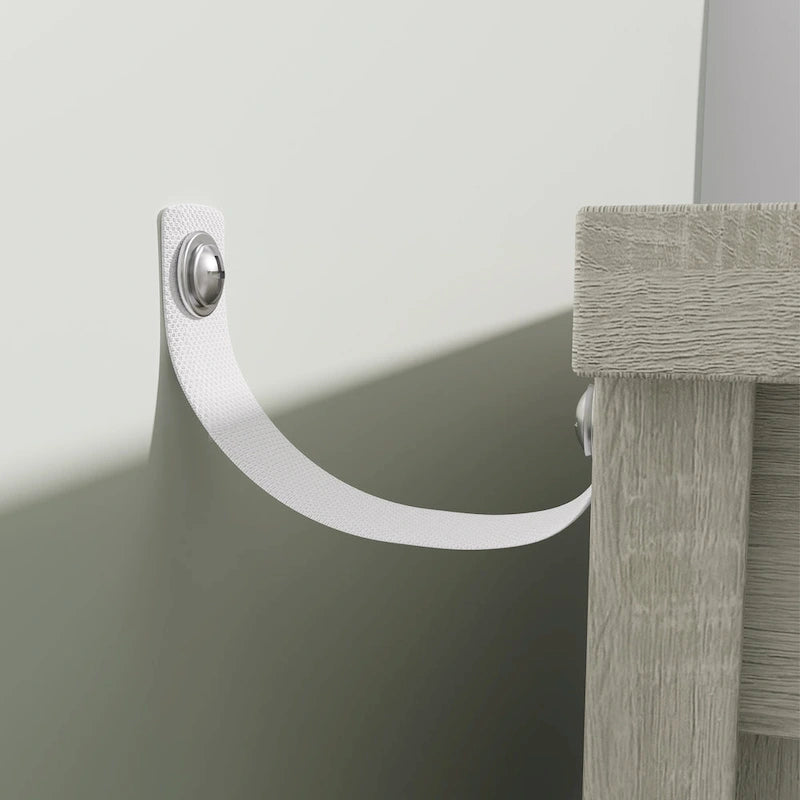 Light Grey 6-Drawer Dresser for Bedroom