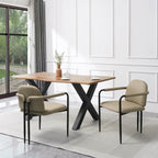 Christopher Knight Home - Logan Upholstered Dining Chair (Set of 2)