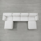 Cypress U-shape Sectional Couches Modular Sofa with Ottoman