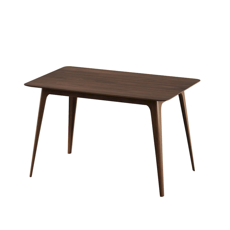 Set di 5 mobili da pranzo con tavolo e sedie, set di mobili da cucina in legno con tavolo rettangolare e 4 sedie imbottite