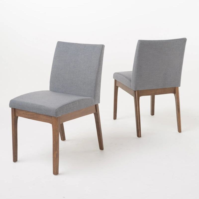 Set di 5 mobili da pranzo con tavolo e sedie, set di mobili da cucina in legno con tavolo rettangolare e 4 sedie imbottite