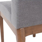 Set di 5 mobili da pranzo con tavolo e sedie, set di mobili da cucina in legno con tavolo rettangolare e 4 sedie imbottite
