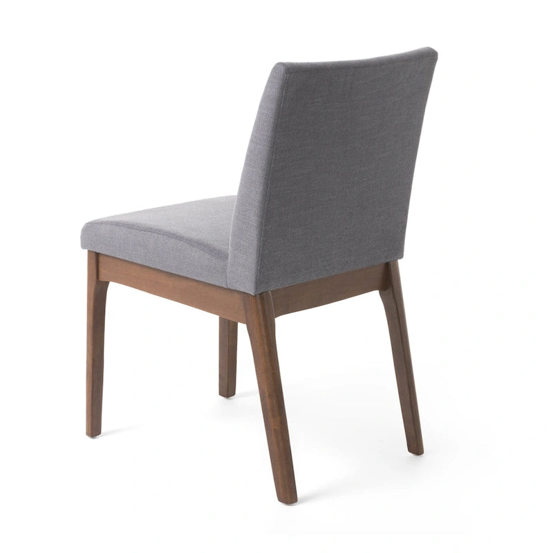 Set di 5 mobili da pranzo con tavolo e sedie, set di mobili da cucina in legno con tavolo rettangolare e 4 sedie imbottite