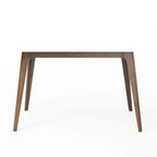 Set di 5 mobili da pranzo con tavolo e sedie, set di mobili da cucina in legno con tavolo rettangolare e 4 sedie imbottite