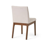 Set di 5 mobili da pranzo con tavolo e sedie, set di mobili da cucina in legno con tavolo rettangolare e 4 sedie imbottite