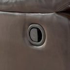 Roomfitters Fabric Glider Recliner with Swivel, Manual Reclining Chair