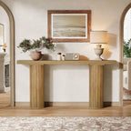 63 Inches Long Console Table for Entryway Hallway Living Room
