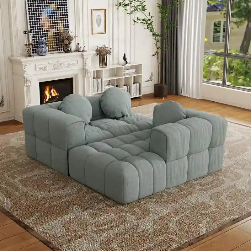 103  L-Shaped Modular Sofa, Free Combination (Left and Right Facing)