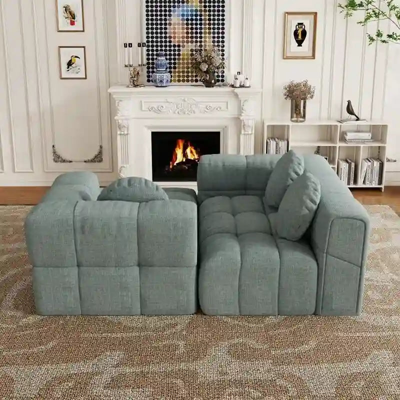 103 Divano modulare a L, combinazione libera (con chaise longue a destra o a sinistra)