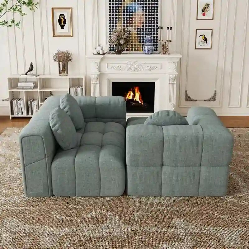 103 Divano modulare a L, combinazione libera (con chaise longue a destra o a sinistra)