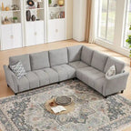 102.56  Wide Reversible Sectional Sofa with Corner Lounge Seat