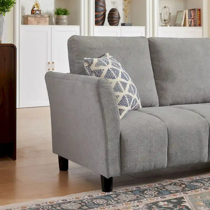 102.56  Wide Reversible Sectional Sofa with Corner Lounge Seat