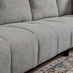 102.56  Wide Reversible Sectional Sofa with Corner Lounge Seat