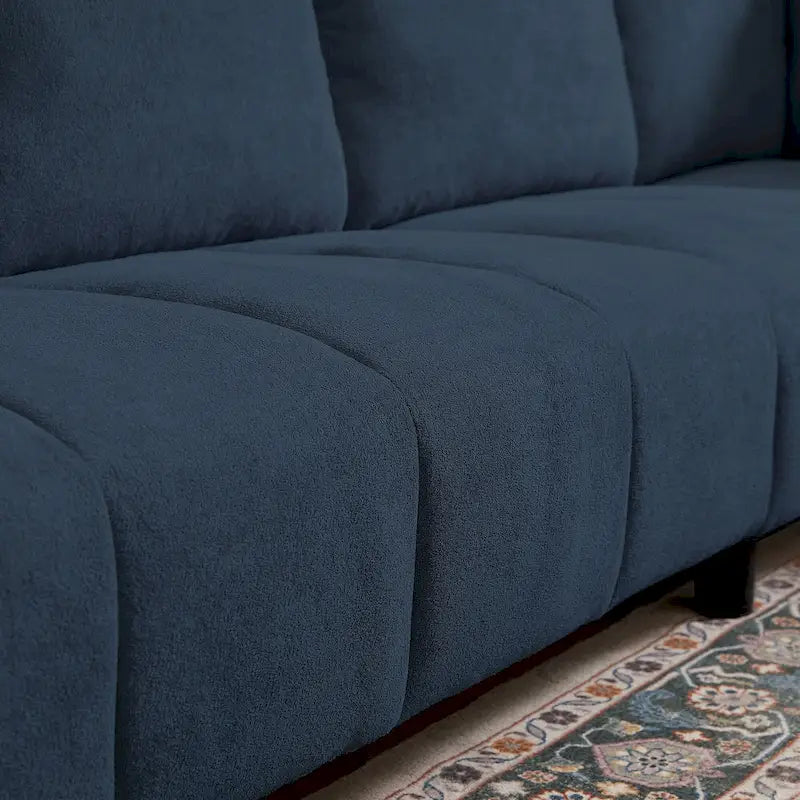 102.56  Wide Reversible Sectional Sofa with Corner Lounge Seat