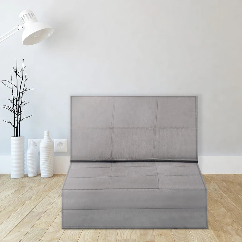 Costway Convertible Fold Down Chair Flip Out Lounger Sleeper Bed Couch