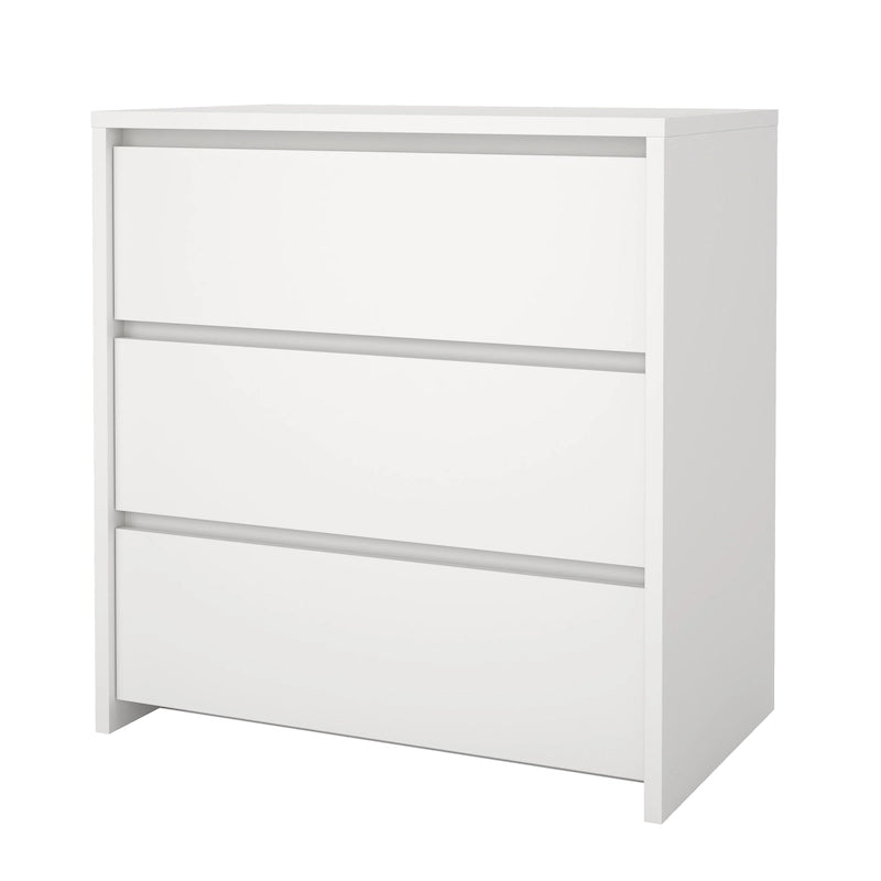 Cassettiera Porch & Den Next a 3 cassetti larga 79 cm